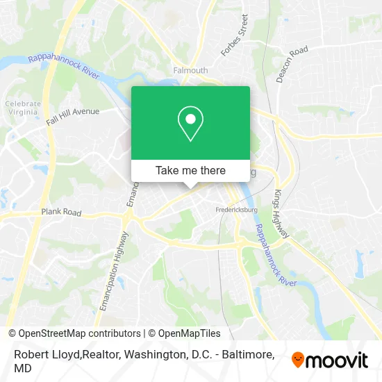 Robert Lloyd,Realtor map