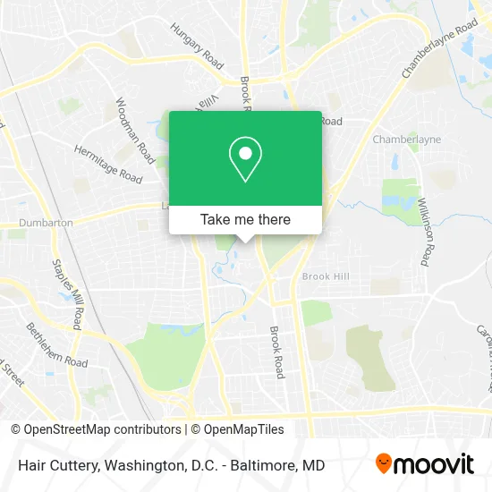 Hair Cuttery map