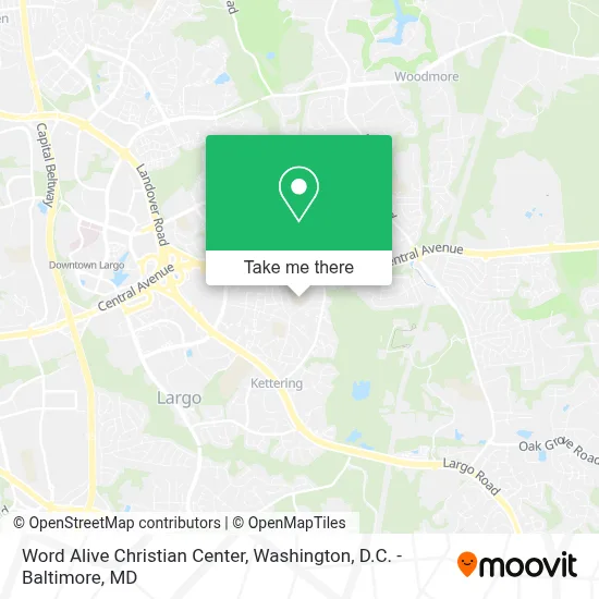 Word Alive Christian Center map