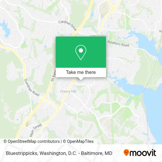 Bluestrippicks map