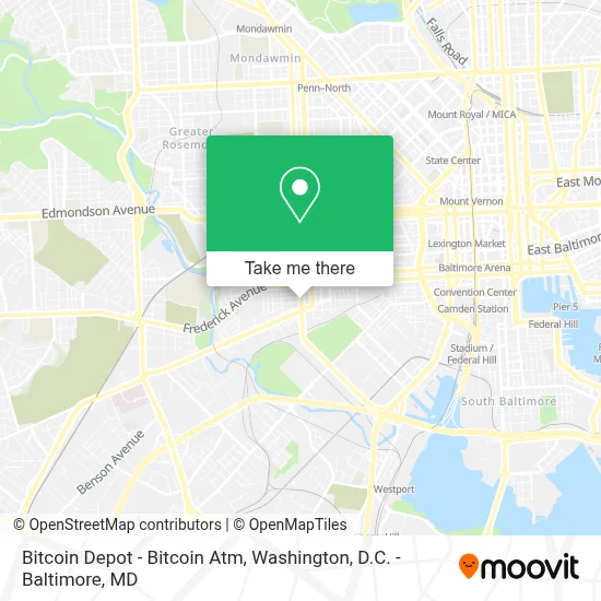 Bitcoin Depot - Bitcoin Atm map