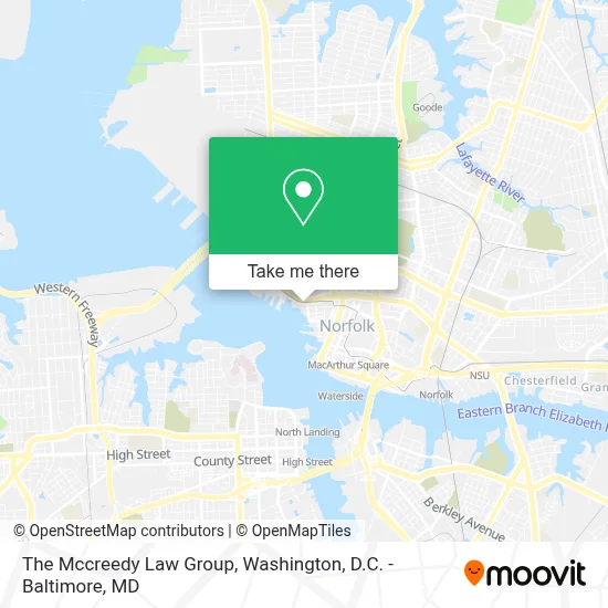 The Mccreedy Law Group map