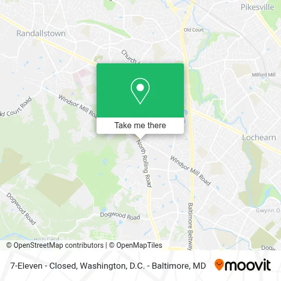 7-Eleven - Closed map