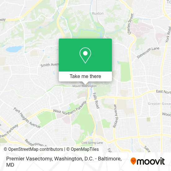 Premier Vasectomy map