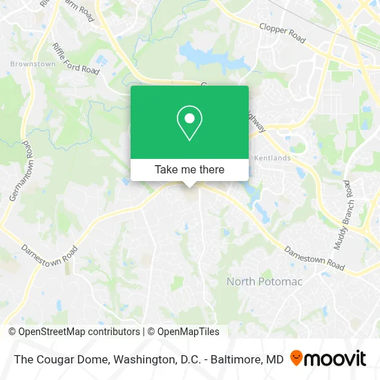 The Cougar Dome map