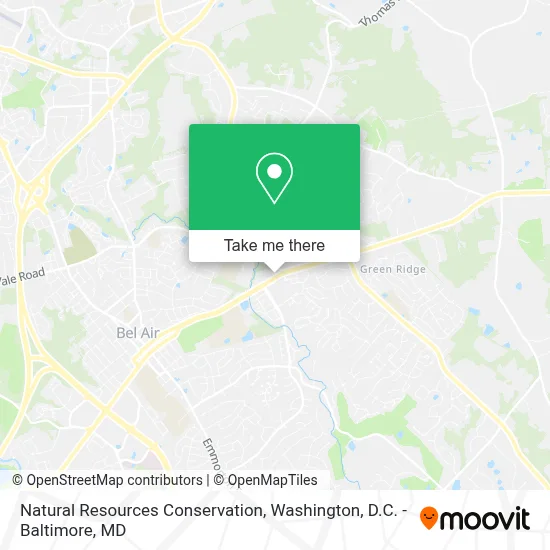 Natural Resources Conservation map