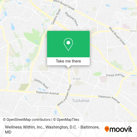 Wellness Within, Inc. map