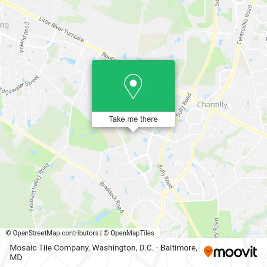 Mosaic Tile Company map