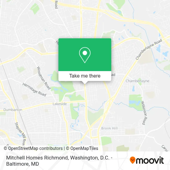 Mitchell Homes Richmond map