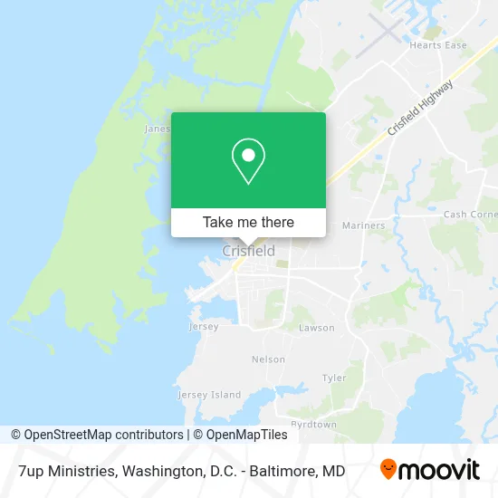 7up Ministries map