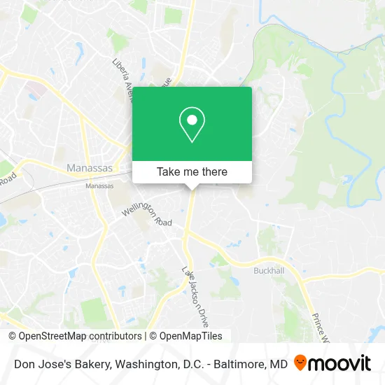 Don Jose's Bakery map
