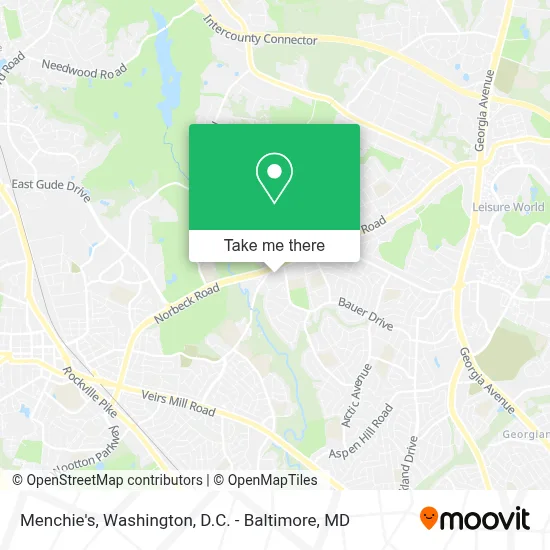 Menchie's map