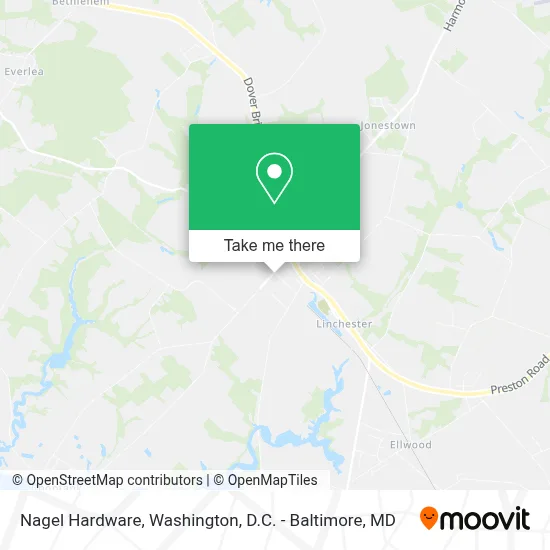 Nagel Hardware map