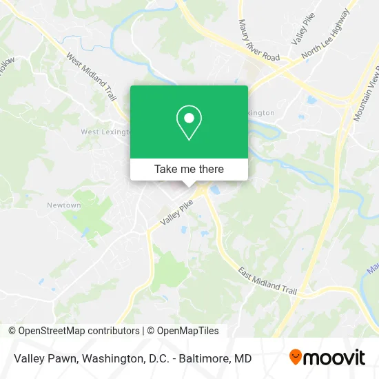 Valley Pawn map