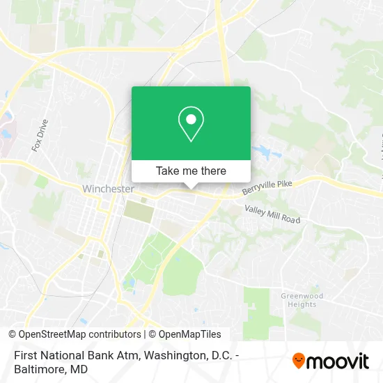 First National Bank Atm map
