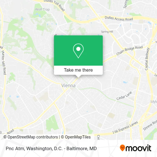 Pnc Atm map