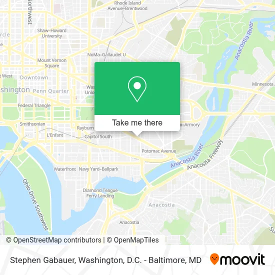 Stephen Gabauer map