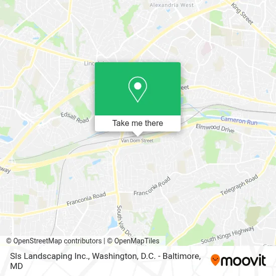 Sls Landscaping Inc. map