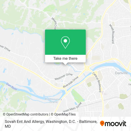 Sovah Ent And Allergy map