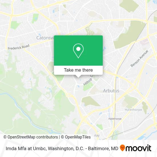 Imda Mfa at Umbc map