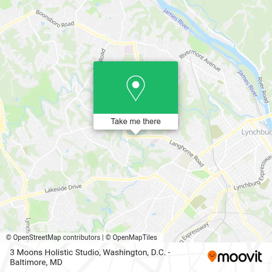 3 Moons Holistic Studio map