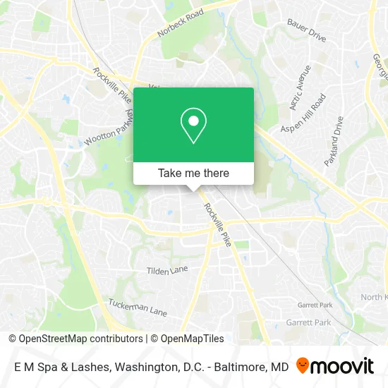 E M Spa & Lashes map