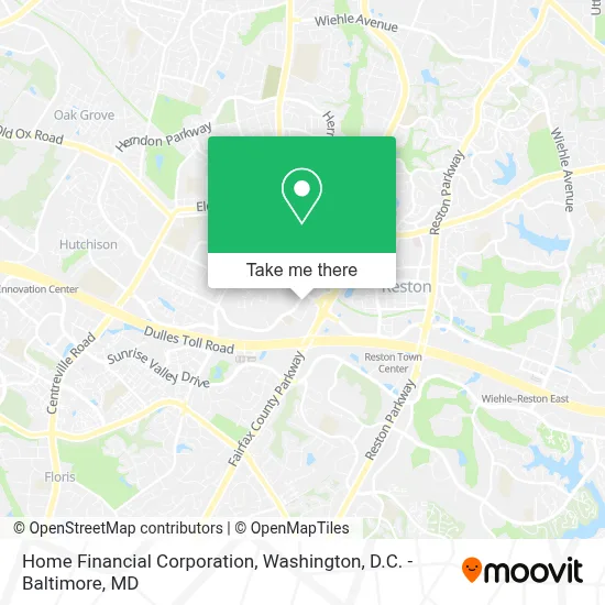 Home Financial Corporation map