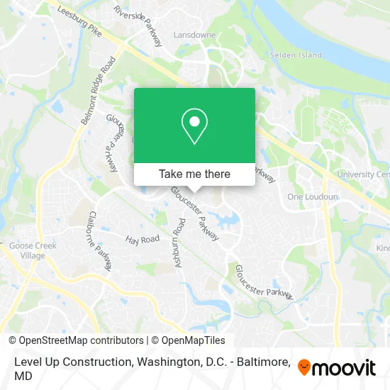 Level Up Construction map