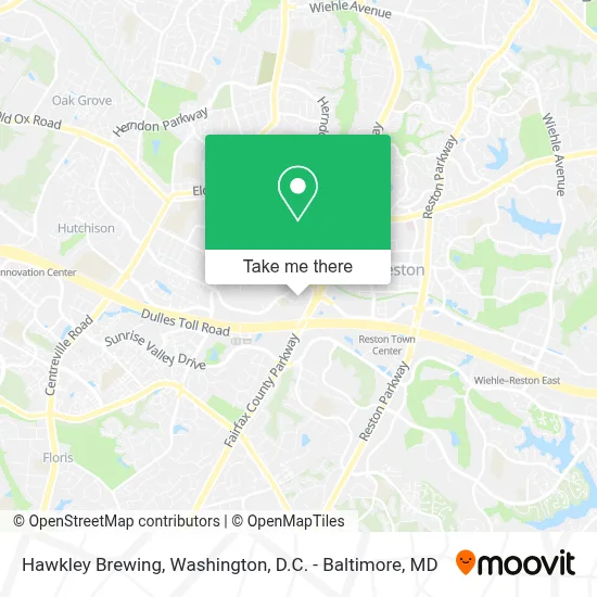 Hawkley Brewing map