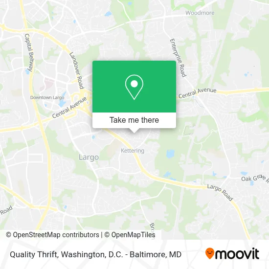 Quality Thrift map