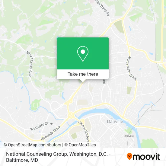 National Counseling Group map