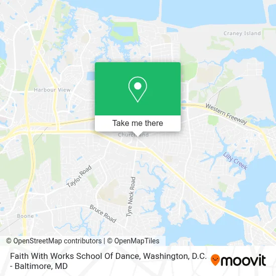 Faith With Works School Of Dance map