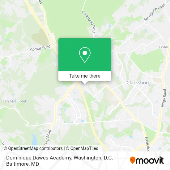 Dominique Dawes Academy map