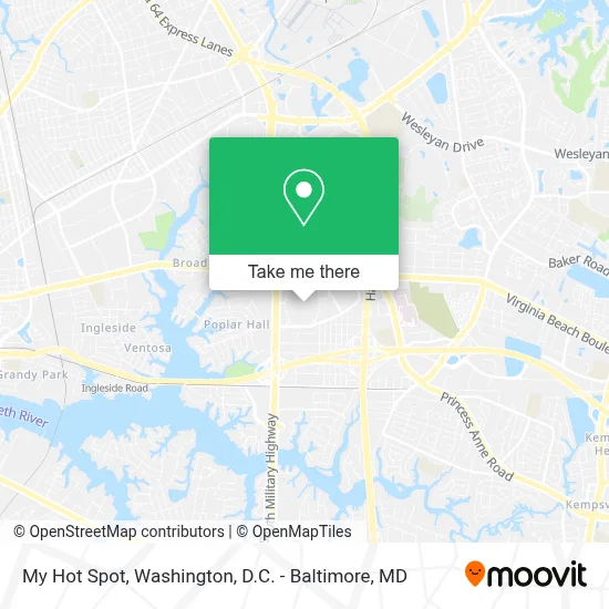 My Hot Spot map