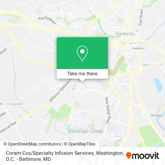 Coram Cvs / Specialty Infusion Services map
