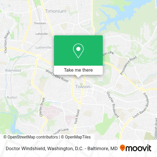 Doctor Windshield map