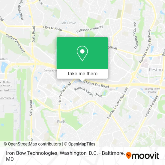 Iron Bow Technologies map