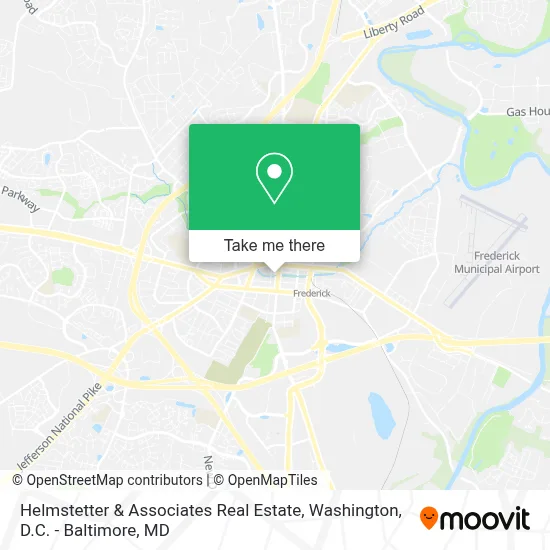 Helmstetter & Associates Real Estate map