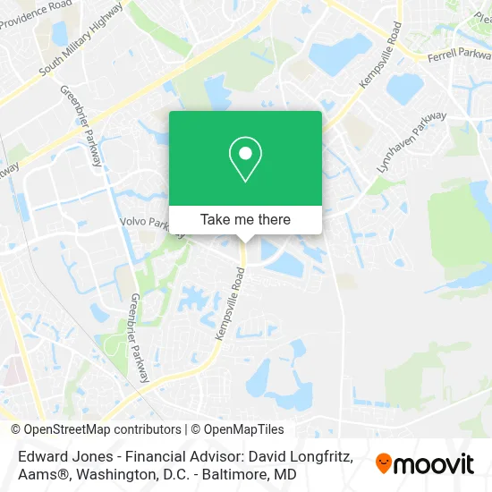 Edward Jones - Financial Advisor: David Longfritz, Aams® map