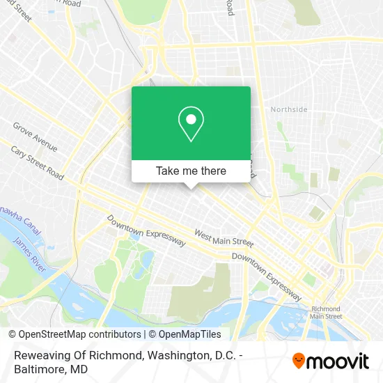 Reweaving Of Richmond map