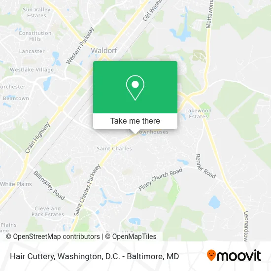 Hair Cuttery map