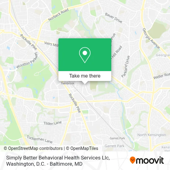 Simply Better Behavioral Health Services Llc map