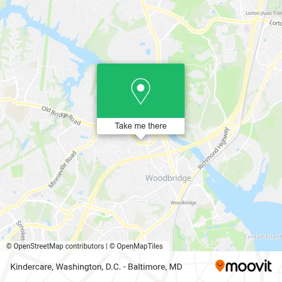 Kindercare map