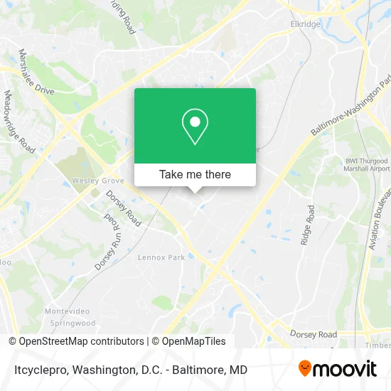 Itcyclepro map