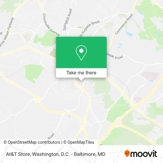 At&T Store map
