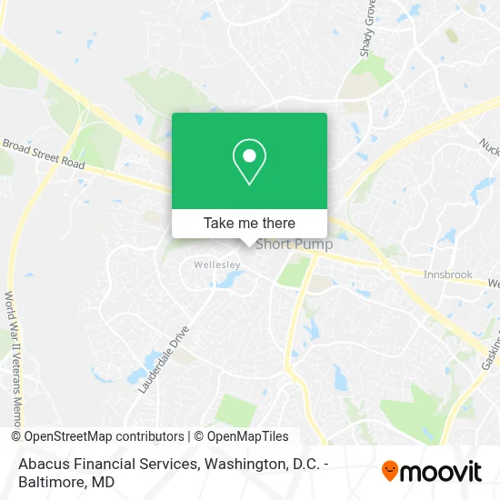 Abacus Financial Services map