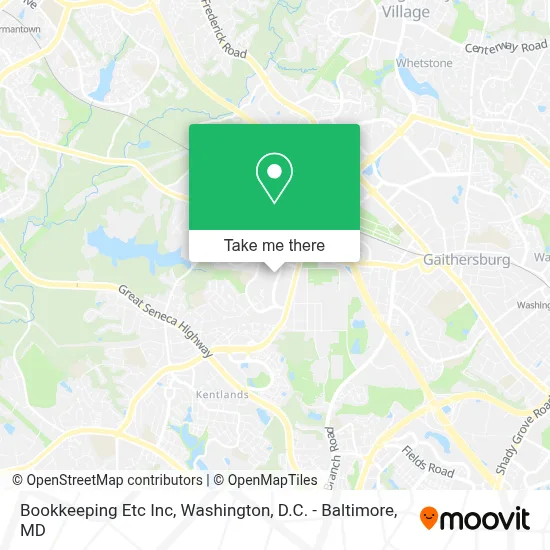 Bookkeeping Etc Inc map
