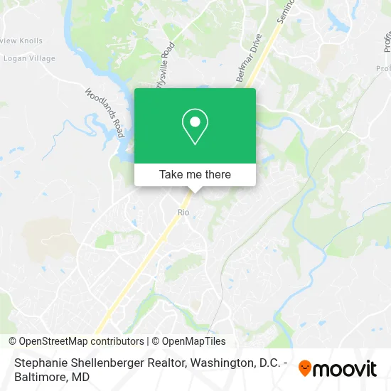 Stephanie Shellenberger Realtor map