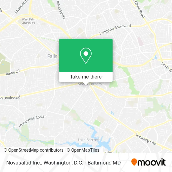Novasalud Inc. map