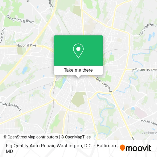 Flg Quality  Auto Repair map